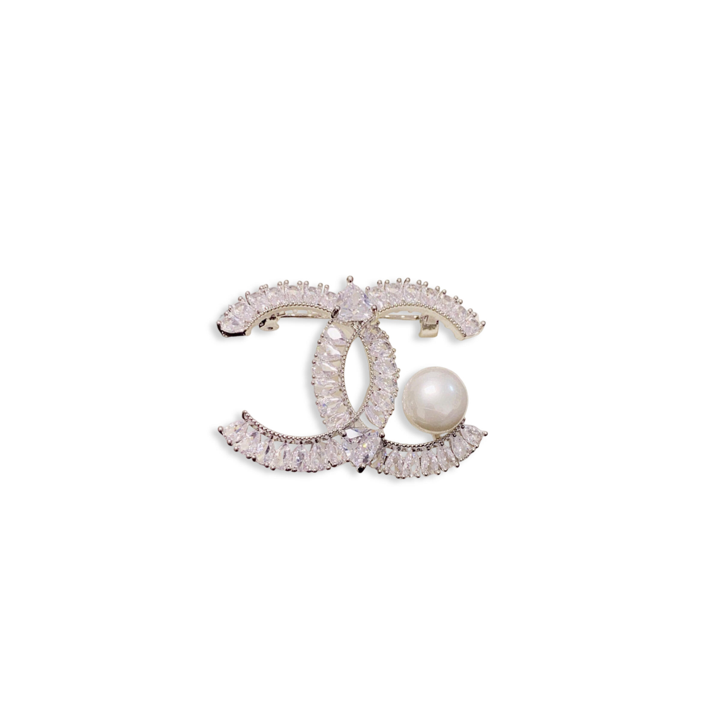 CHANEL CC PEARL BROOCH 423421